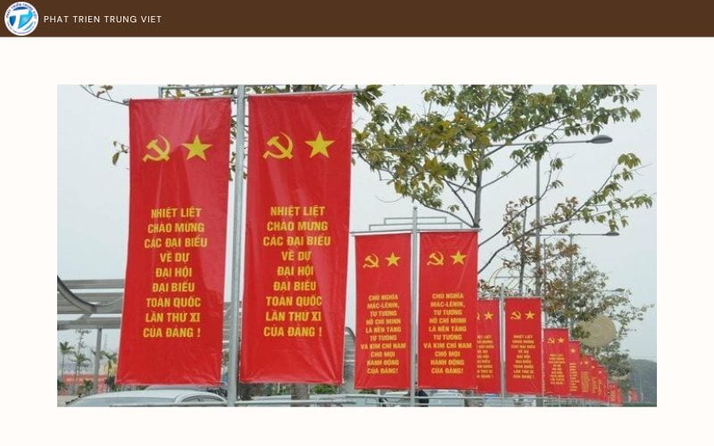 Băng rôn cần được thiết kế chuyên nghiệp